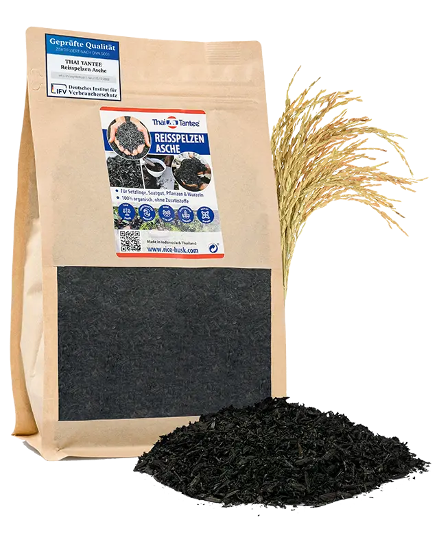 Rice Husk Ash in Product bag